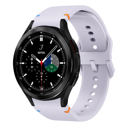 Flat Sewing Design Silicone Watch Band