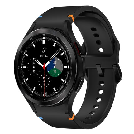 Flat Sewing Design Silicone Watch Band