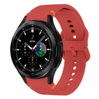 For Samsung Galaxy Watch 4 Classic 42 / 46mm / Red