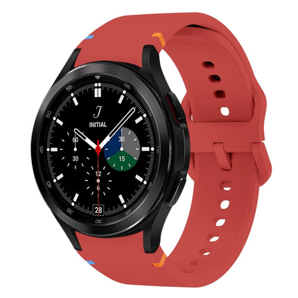 Flat Sewing Design Silicone Watch Band