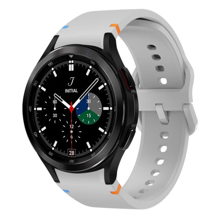 Flat Sewing Design Silicone Watch Band