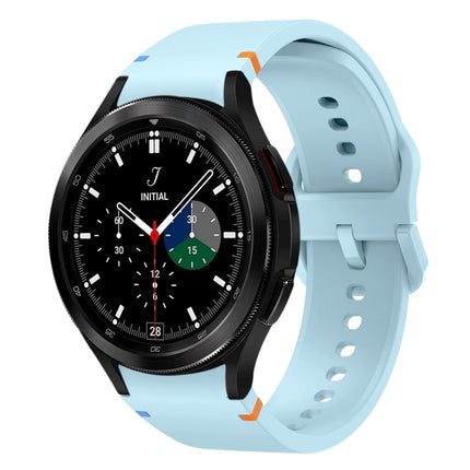 Flat Sewing Design Silicone Watch Band