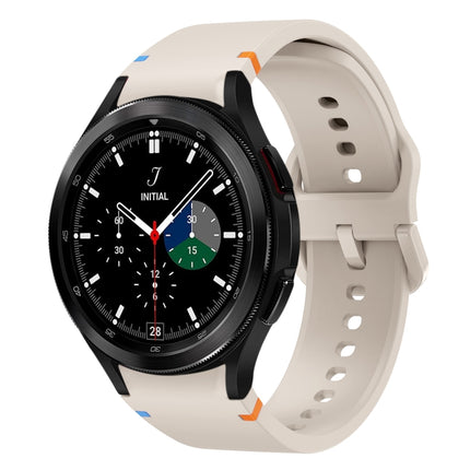 Flat Sewing Design Silicone Watch Band