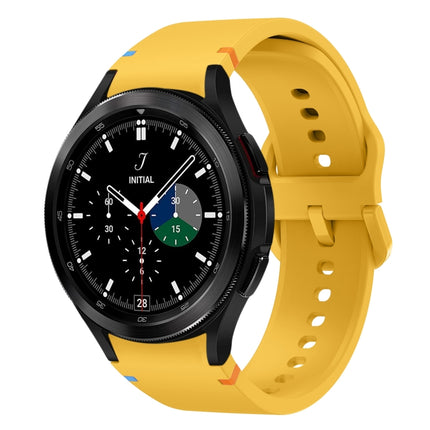 Flat Sewing Design Silicone Watch Band