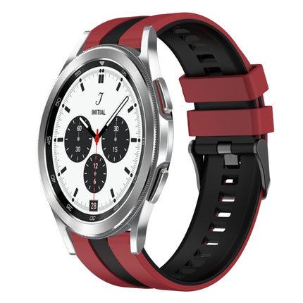 20mm Two Color Sports Silicone Watch Band, For Samsung  Galaxy Watch 4 Classic 42mm, For Samsung Galaxy Watch Active 2 44mm, For Samsung Galaxy Watch Active 2 40mm - DealBuddy