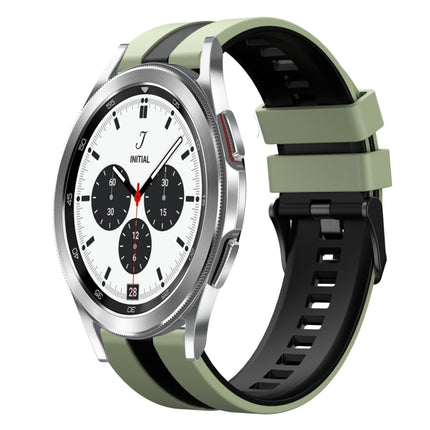 20mm Two Color Sports Silicone Watch Band, For Samsung  Galaxy Watch 4 Classic 42mm, For Samsung Galaxy Watch Active 2 44mm, For Samsung Galaxy Watch Active 2 40mm - DealBuddy