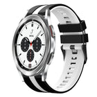 20mm Two Color Sports Silicone Watch Band, For Samsung  Galaxy Watch 4 Classic 42mm, For Samsung Galaxy Watch Active 2 44mm, For Samsung Galaxy Watch Active 2 40mm - DealBuddy