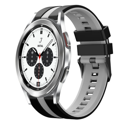 20mm Two Color Sports Silicone Watch Band, For Samsung  Galaxy Watch 4 Classic 42mm, For Samsung Galaxy Watch Active 2 44mm, For Samsung Galaxy Watch Active 2 40mm - DealBuddy