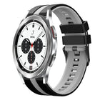 20mm Two Color Sports Silicone Watch Band, For Samsung  Galaxy Watch 4 Classic 42mm, For Samsung Galaxy Watch Active 2 44mm, For Samsung Galaxy Watch Active 2 40mm - DealBuddy