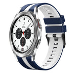 For Samsung  Galaxy Watch 4 Classic 42mm / Blue+White
