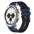 20mm Two Color Sports Silicone Watch Band, For Samsung  Galaxy Watch 4 Classic 42mm, For Samsung Galaxy Watch Active 2 44mm, For Samsung Galaxy Watch Active 2 40mm - DealBuddy
