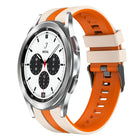20mm Two Color Sports Silicone Watch Band, For Samsung  Galaxy Watch 4 Classic 42mm, For Samsung Galaxy Watch Active 2 44mm, For Samsung Galaxy Watch Active 2 40mm - DealBuddy