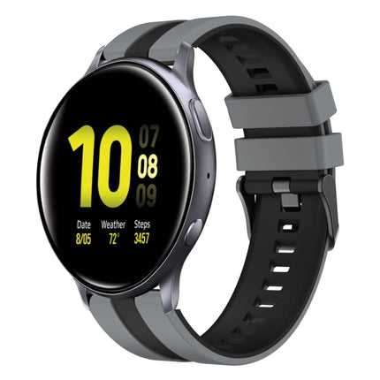 20mm Two Color Sports Silicone Watch Band