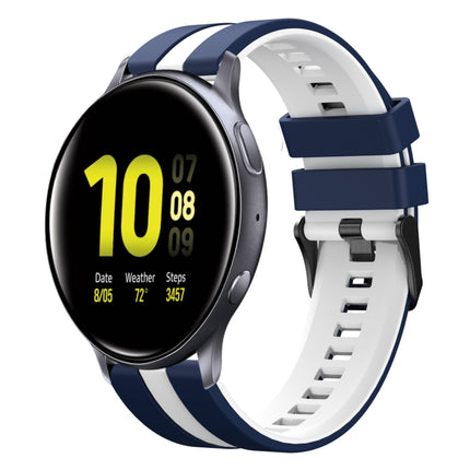20mm Two Color Sports Silicone Watch Band