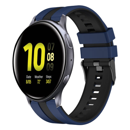 20mm Two Color Sports Silicone Watch Band