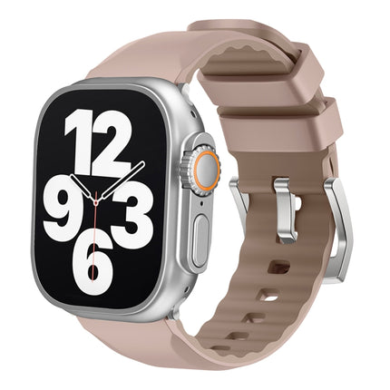 Two-Color Silicone Watch Band, For Apple Watch Series 4 44mm, For Apple Watch Series 4 40mm - DealBuddy