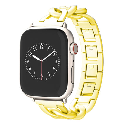 Quick-Release Metal Chain Watch Band, For Apple Watch Series 3 38mm, For Apple Watch Series 3 42mm - DealBuddy