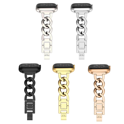 Quick-Release Metal Chain Watch Band