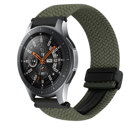 22mm Magnetic Buckle Braided Watch Band