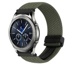 22mm Magnetic Buckle Braided Watch Band, For Samsung Galaxy Gear S3 Classic, For Samsung Galaxy Watch 46mm - DealBuddy