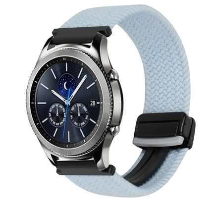 22mm Magnetic Buckle Braided Watch Band, For Samsung Galaxy Gear S3 Classic, For Samsung Galaxy Watch 46mm - DealBuddy