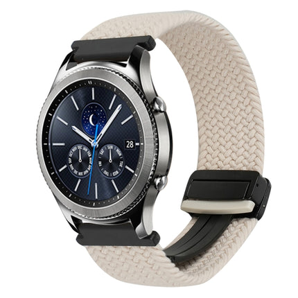 22mm Magnetic Buckle Braided Watch Band, For Samsung Galaxy Gear S3 Classic, For Samsung Galaxy Watch 46mm - DealBuddy