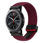 For Samsung Galaxy Gear S3 Frontier / Black Sand Red