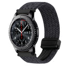 22mm Magnetic Buckle Braided Watch Band, For Samsung Galaxy Gear S3 Frontier, For Samsung Galaxy Watch 3 45mm