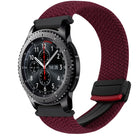 22mm Magnetic Buckle Braided Watch Band, For Samsung Galaxy Gear S3 Frontier, For Samsung Galaxy Watch 3 45mm - DealBuddy