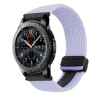 22mm Magnetic Buckle Braided Watch Band, For Samsung Galaxy Gear S3 Frontier, For Samsung Galaxy Watch 3 45mm