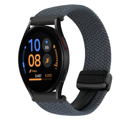 20mm Magnetic Buckle Braided Watch Strap, For Samsung Galaxy Watch FE 40mm, For Samsung Galaxy Watch 6 Classic - DealBuddy