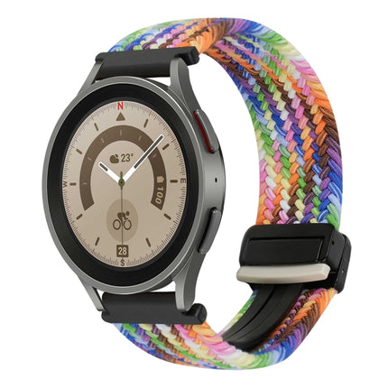20mm Magnetic Buckle Braided Watch Strap, For Samsung Galaxy Watch 5 Pro, For Samsung Gear Sport - DealBuddy