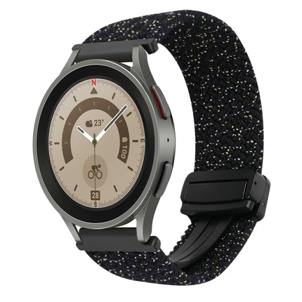 20mm Magnetic Buckle Braided Watch Strap, For Samsung Galaxy Watch 5 Pro, For Samsung Gear Sport - DealBuddy