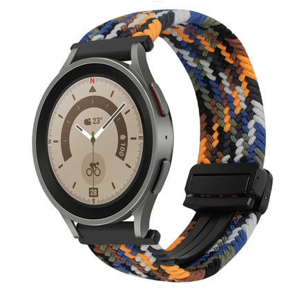 20mm Magnetic Buckle Braided Watch Strap, For Samsung Galaxy Watch 5 Pro, For Samsung Gear Sport - DealBuddy