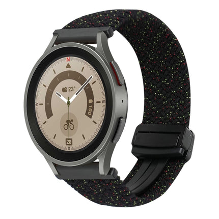 20mm Magnetic Buckle Braided Watch Strap, For Samsung Galaxy Watch 5 Pro, For Samsung Gear Sport - DealBuddy