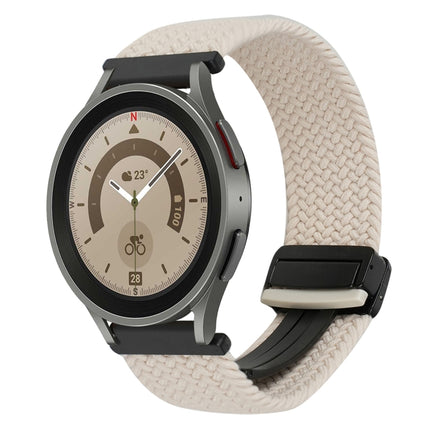 20mm Magnetic Buckle Braided Watch Strap, For Samsung Galaxy Watch 5 Pro, For Samsung Gear Sport - DealBuddy