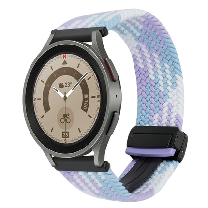 20mm Magnetic Buckle Braided Watch Strap, For Samsung Galaxy Watch 5 Pro, For Samsung Gear Sport - DealBuddy
