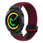 For Samsung Gear Sport / Black Sand Red