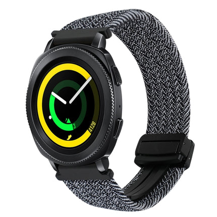 20mm Magnetic Buckle Braided Watch Strap, For Samsung Galaxy Watch 5 Pro, For Samsung Gear Sport - DealBuddy