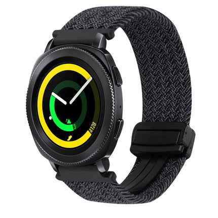 20mm Magnetic Buckle Braided Watch Strap, For Samsung Galaxy Watch 5 Pro, For Samsung Gear Sport - DealBuddy