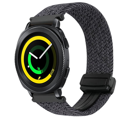 20mm Magnetic Buckle Braided Watch Strap, For Samsung Galaxy Watch 5 Pro, For Samsung Gear Sport - DealBuddy