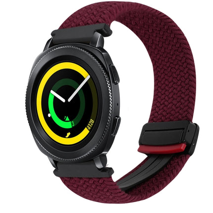 20mm Magnetic Buckle Braided Watch Strap, For Samsung Galaxy Watch 5 Pro, For Samsung Gear Sport - DealBuddy