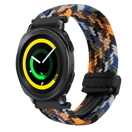 20mm Magnetic Buckle Braided Watch Strap, For Samsung Galaxy Watch 5 Pro, For Samsung Gear Sport - DealBuddy