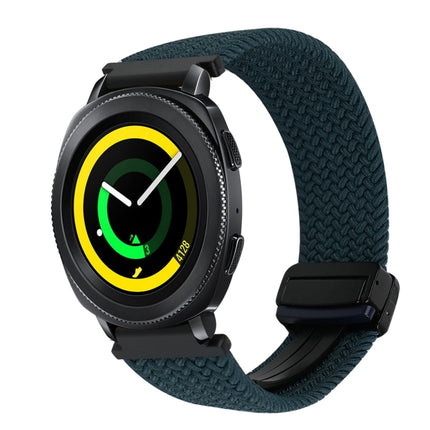 20mm Magnetic Buckle Braided Watch Strap, For Samsung Galaxy Watch 5 Pro, For Samsung Gear Sport - DealBuddy