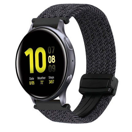 20mm Magnetic Buckle Braided Watch Strap, For Samsung Galaxy Watch Active 2, For Samsung Galaxy Watch 3 41mm - DealBuddy