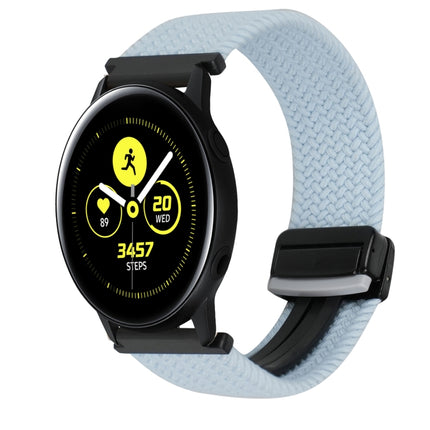 20mm Magnetic Buckle Braided Watch Strap, For Samsung Galaxy Watch Active, For Samsung Galaxy Watch 42mm - DealBuddy