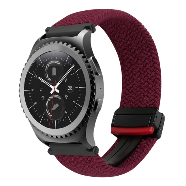 20mm Magnetic Buckle Braided Watch Strap, For Samsung Gear S2 Classic, For Samsung Galaxy Watch 7 - DealBuddy