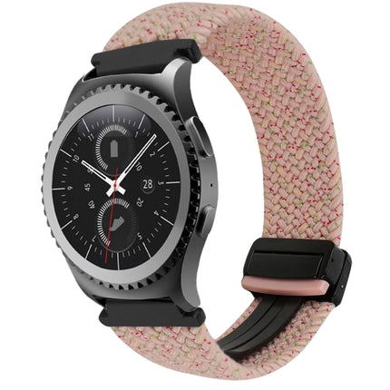 20mm Magnetic Buckle Braided Watch Strap, For Samsung Gear S2 Classic, For Samsung Galaxy Watch 7 - DealBuddy
