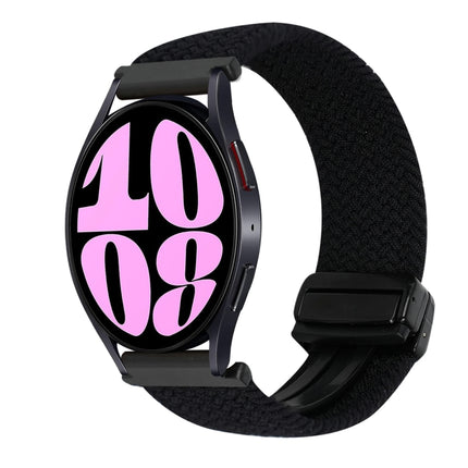 20mm Magnetic Buckle Braided Watch Strap, For Samsung Galaxy Watch 6, For Samsung Galaxy Watch 5 - DealBuddy