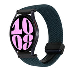 20mm Magnetic Buckle Braided Watch Strap, For Samsung Galaxy Watch 6, For Samsung Galaxy Watch 5 - DealBuddy